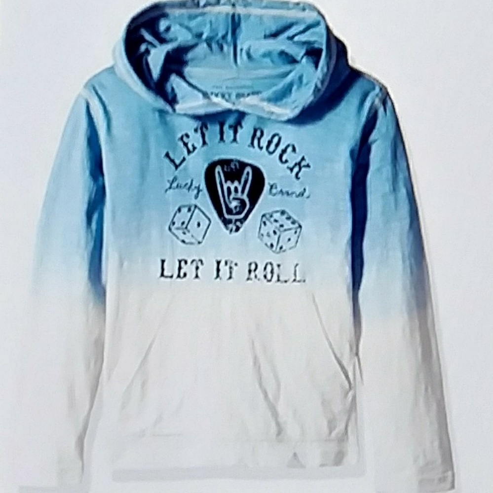 Lucky Brand Boys' Long-Sleeve Pullover Hoodie
